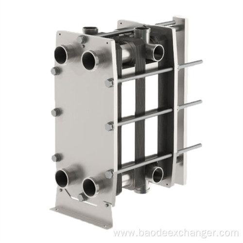 Water-to-water Food Grade Gasket Plate Heat Exchanger